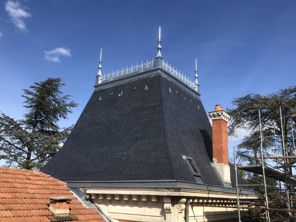 Rénovation toiture, Romans