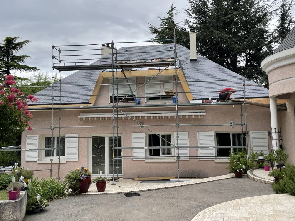 Rénovation toiture à Saint-Peray