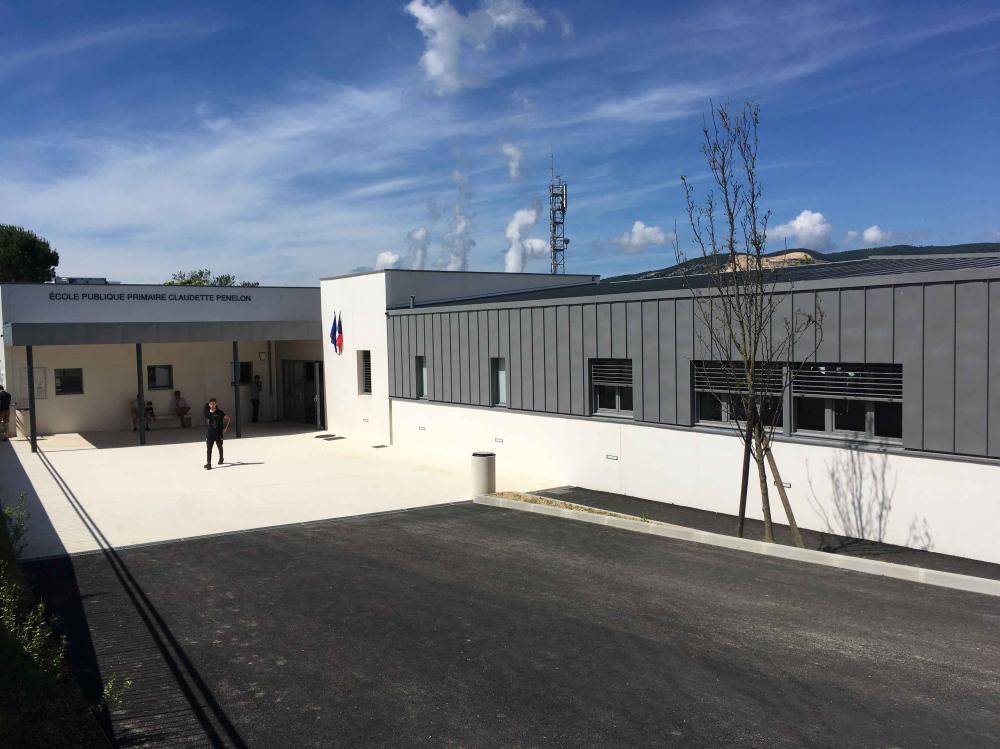 bardage-zinc-ecole-drome